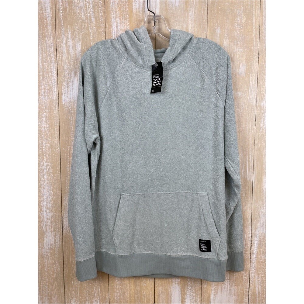 NWT Gilly Hicks Lightweight Soft Hoodie Seafoam Green - Men's Size Medium